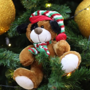 Christmas-dog-plush-doll